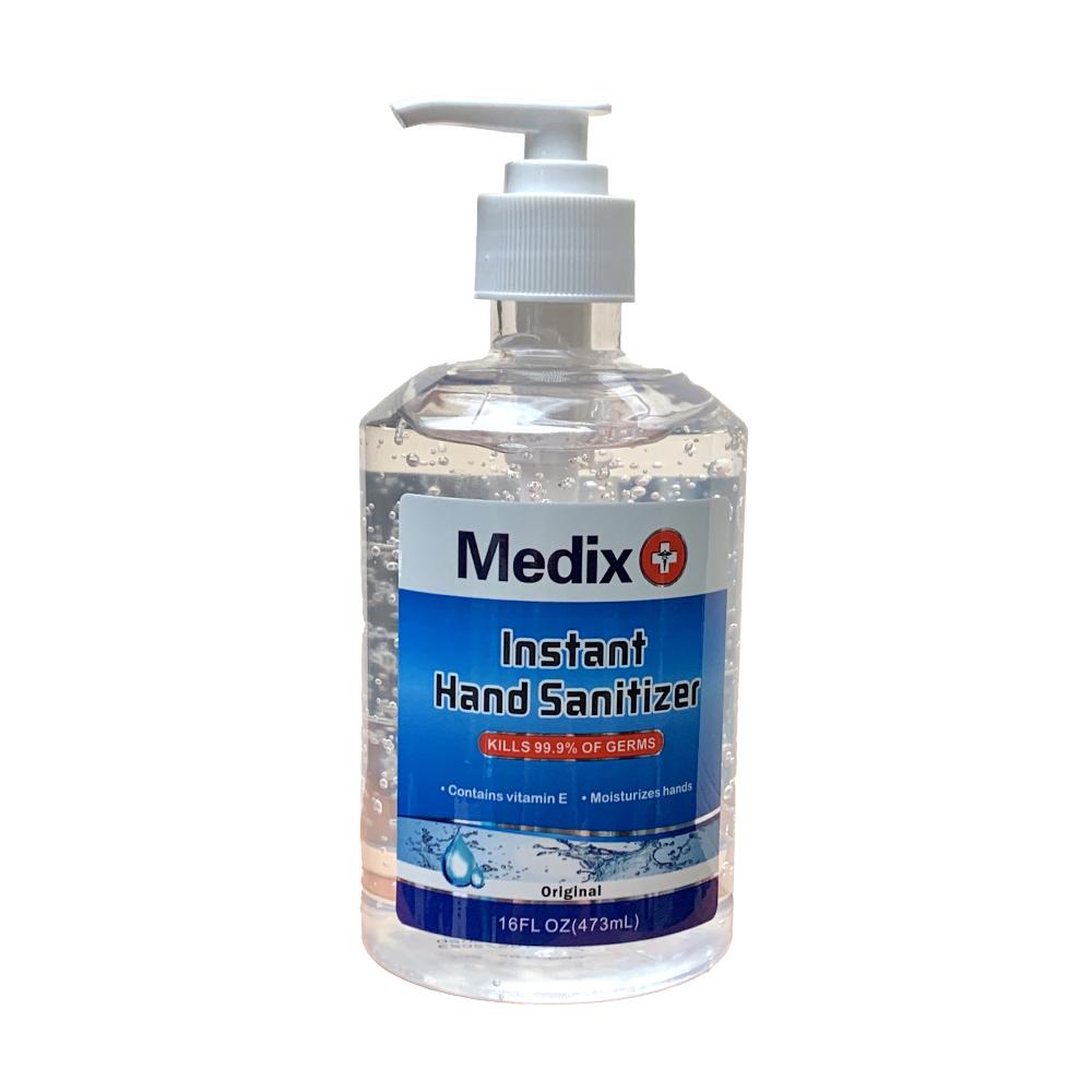 16Oz Gel Hand Sanitizer With Pump