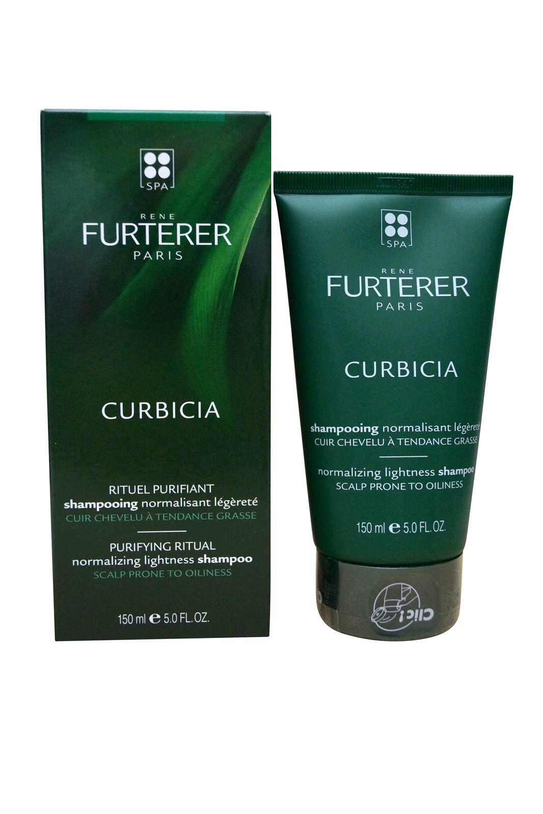 Rene Furterer Curbicia Purifying Ritual Normalizing Lightness Shampoo 5 oz