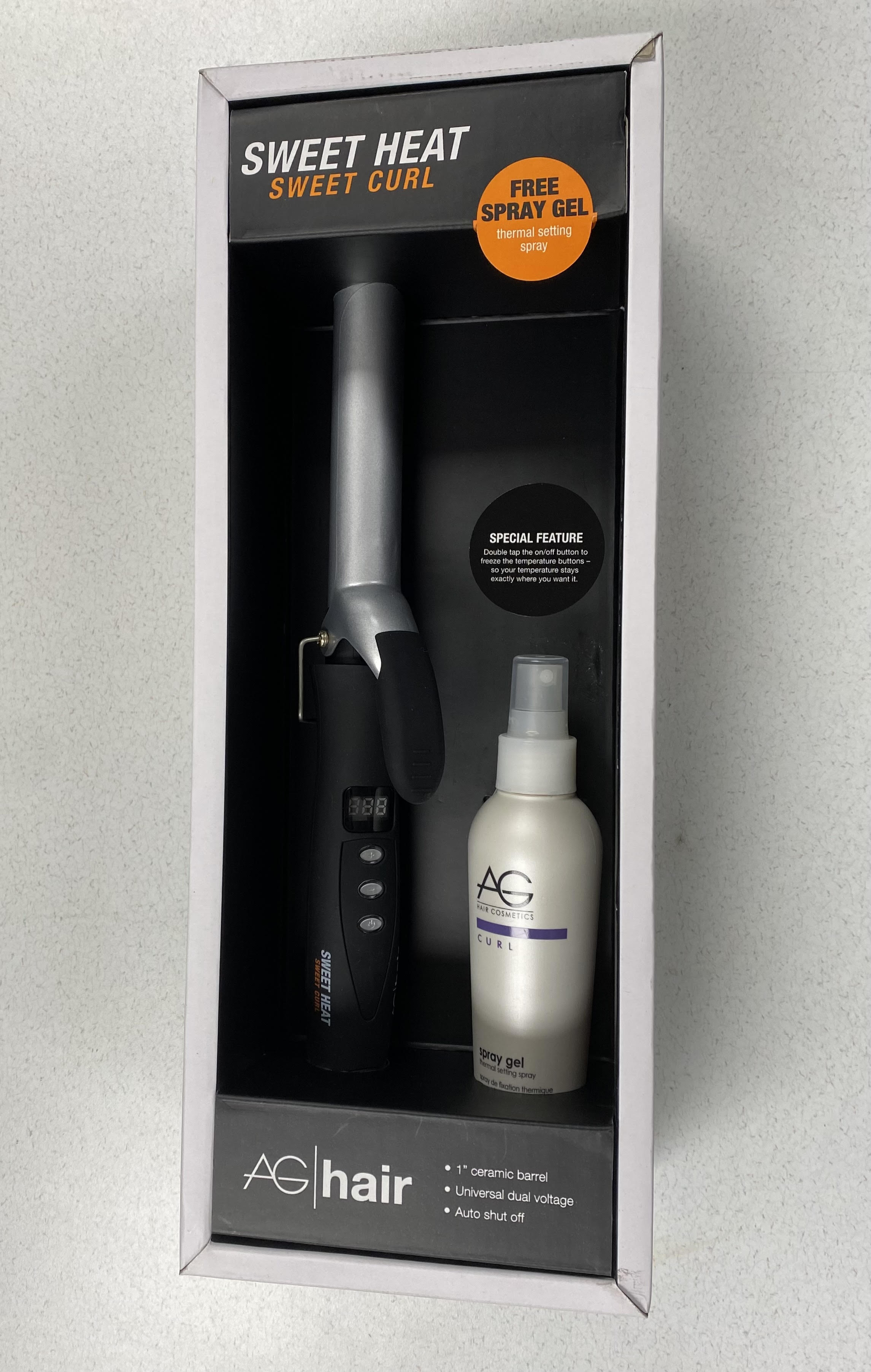 AG Hair Sweet Heat Sweet Curl (w/ Free Spray Gel)