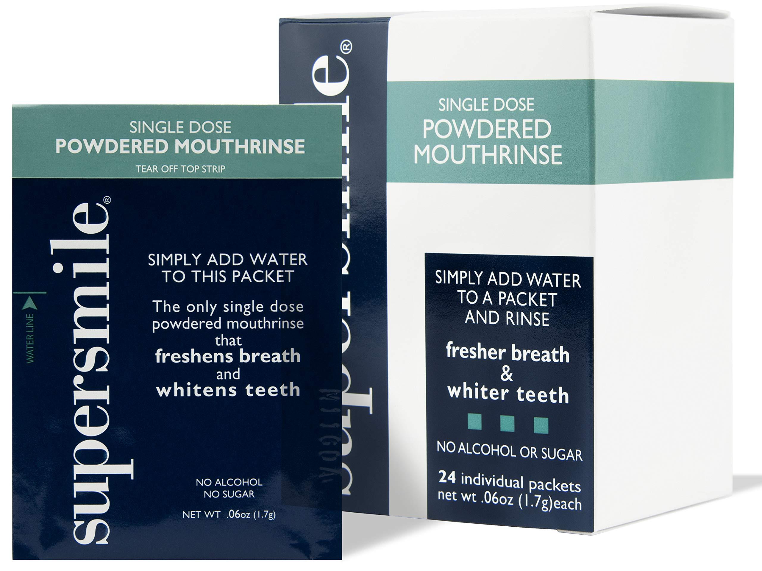 Supersmile Single-Dose Powdered Mouthrinse (24 Pk) 0.06oz/1.7g ea