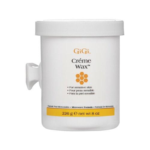 Gigi Creme Wax Microwave Formula, 8 Ounce(Packaging may vary)
