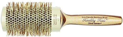 Olivia Garden Healthy Hair Eco-Friendly Bamboo Ionic Thermal Round Hair Brush HH-53 (2 1/4 IN)