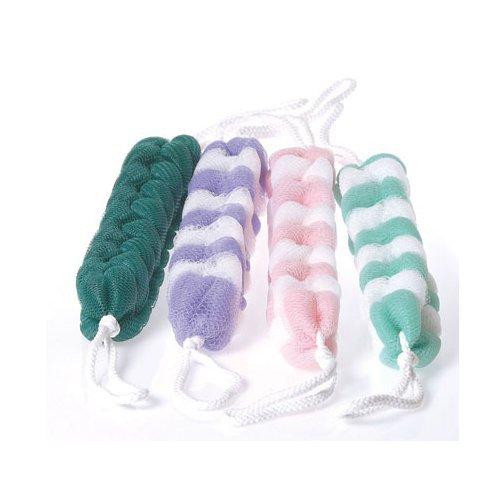 Spa Sister Net Back Sponge - Lavender / White