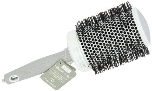 Olivia Garden Ceramic + Ion Round Thermal Hair Brush, 3.5 Inch
