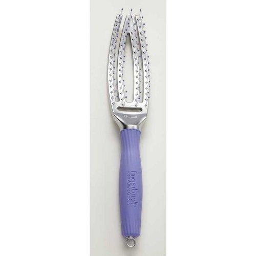 Olivia Garden Finger Brush Curved & Vented Paddle Brush, 3 Sizes (Small)
