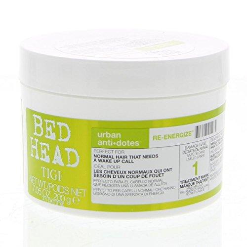 TIGI Bed Head Urban Antidotes Re-Energize Treatment Mask for Unisex, 7.05 Ounce
