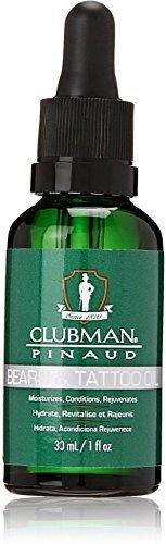 Clubman Beard and Tattoo Oil, 1 Ounce