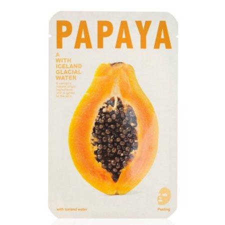 Mishe Papaya Iceland Glacial Water Sheet Mask