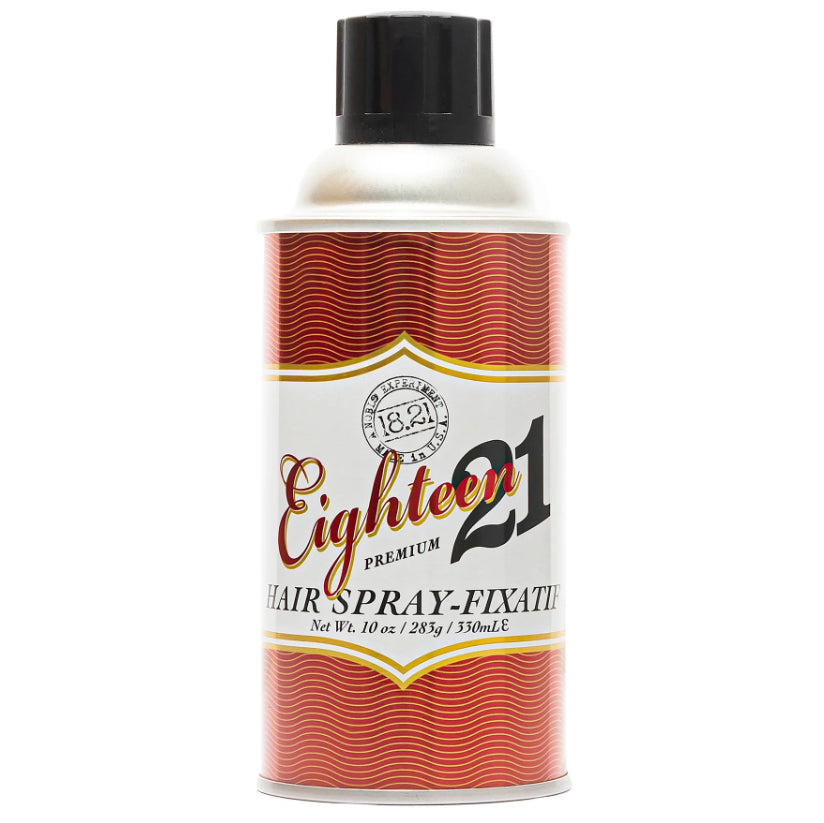 18.21 Man Made Premium Hair Spray 10oz. (Sweet Tobacco)