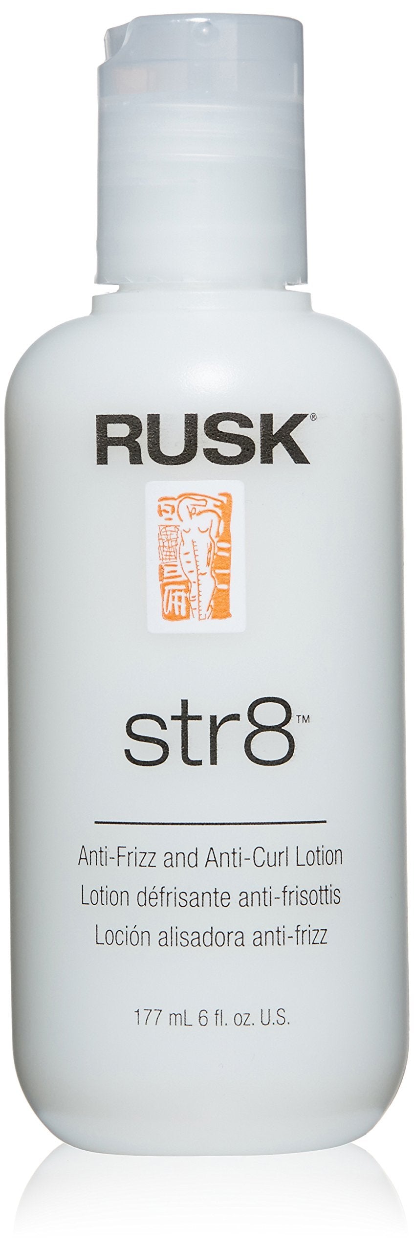 Rusk Str8 Anti-Frizz and Anti-Curl Lotion 6 fl Oz