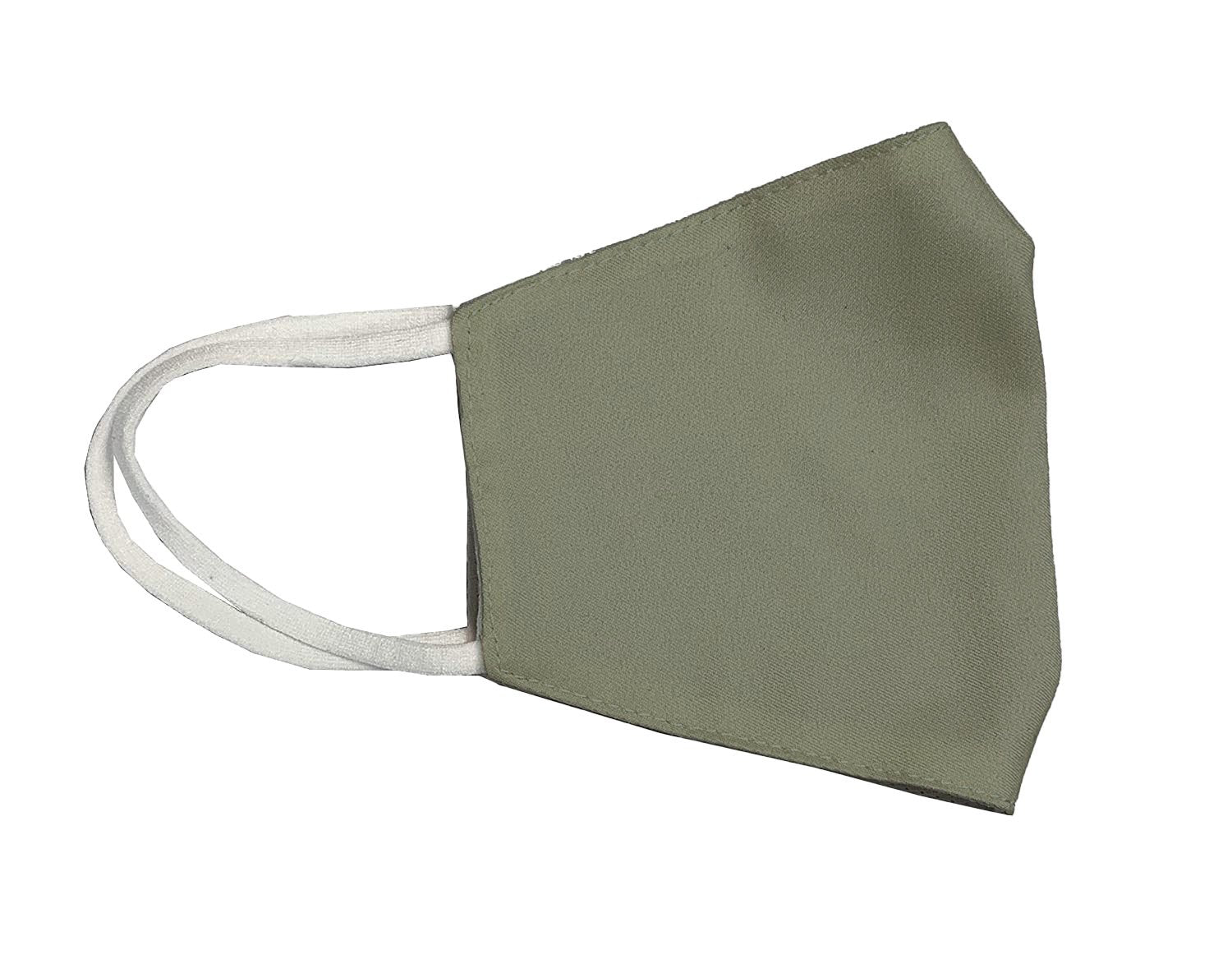 Orly Adult Fashion Cotton Face Mask in Grey, Washable and Reusable with Elastic Straps