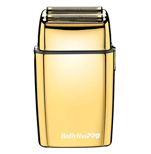 BabylissPRO FOILFX02 Cordless Gold Metal Double Foil Shaver