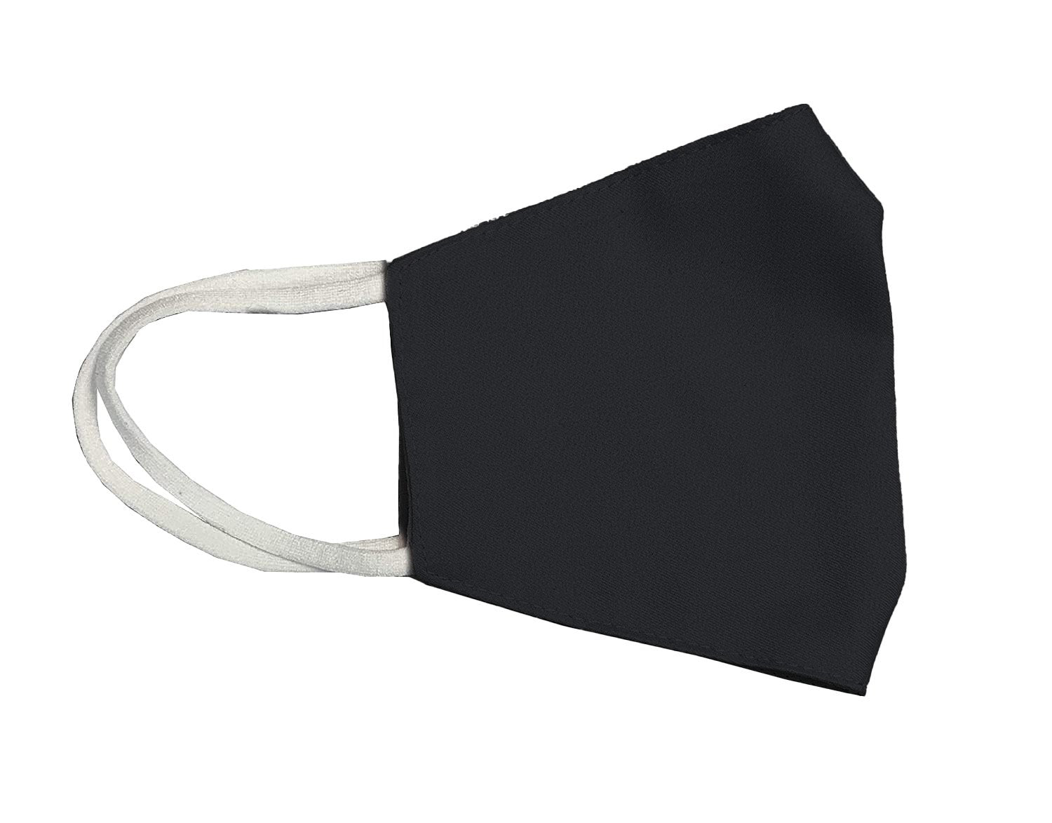 Orly Adult Fashion Cotton Face Mask in Graphite, Washable and Reusable with Elastic Straps