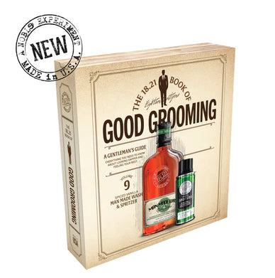 18.21 Man Made Book of Good Grooming Gift Set Volume 9