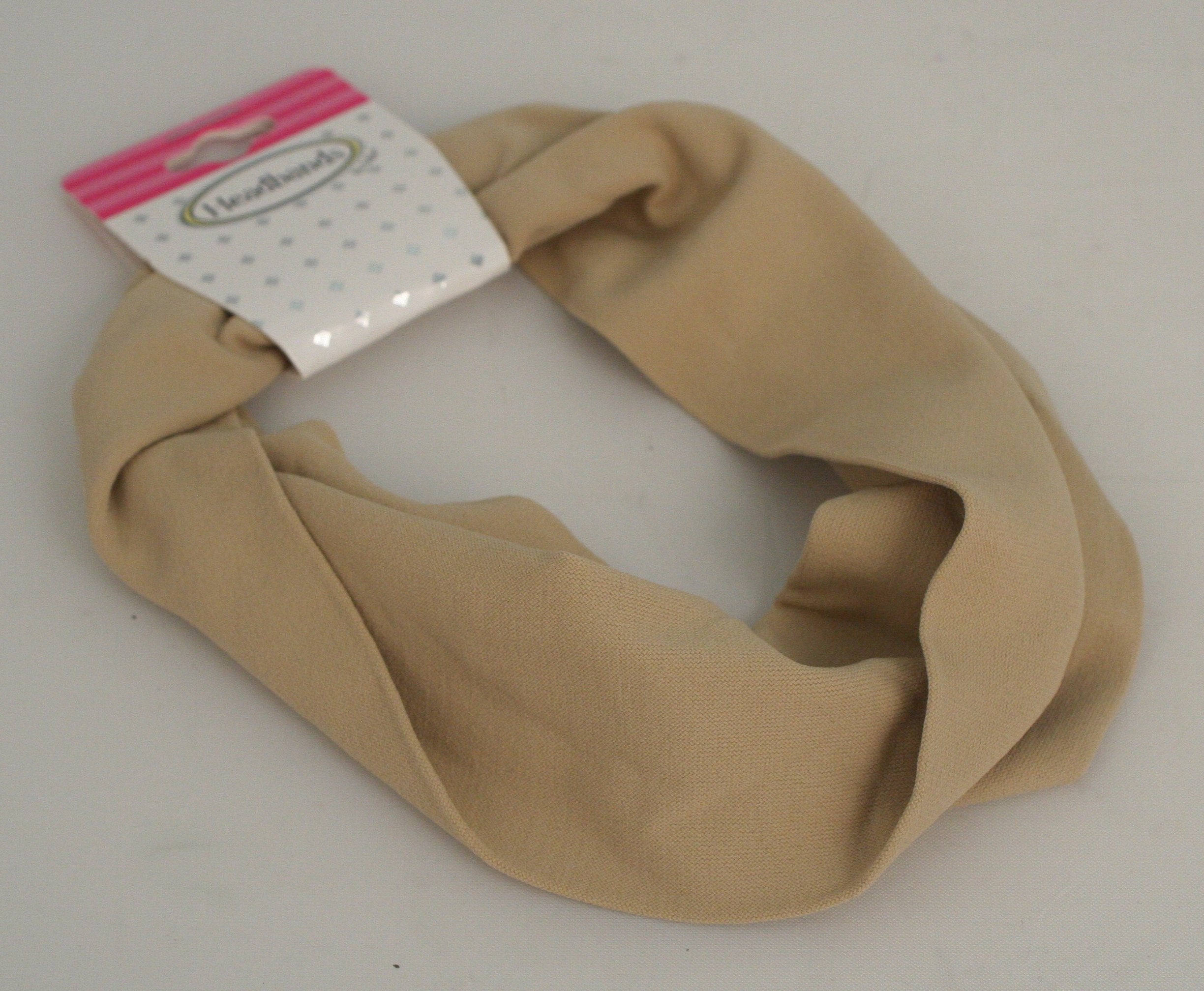 ***Discontinued***Soft Cloth Headband - Beige