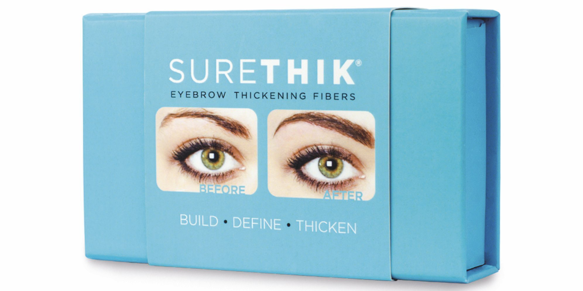 SureThik Eyebrow Thickening Fibers - Color : Med Brown