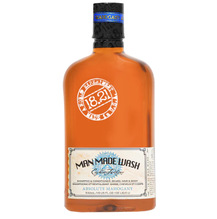 18.21 Man Made Wash 18oz. (Spiced Vanilla)