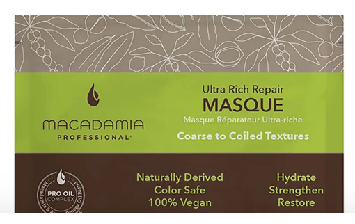 Macadamia Ultra Rich Moisture Masque 1oz- 6 pack