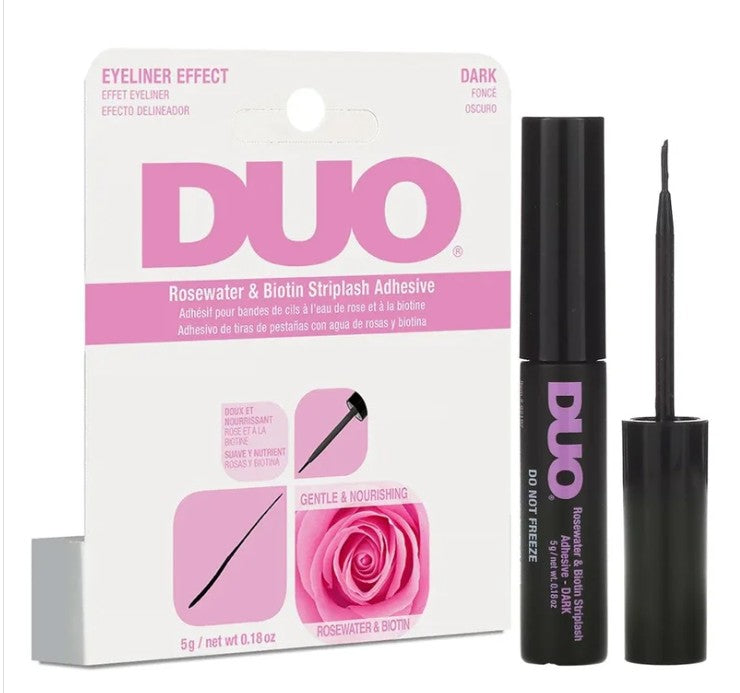 DUO Rosewater & Biotin Striplash Adhesives - Dark