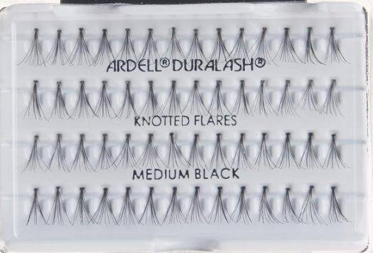 Ardell Individual-Knotted Lashes - Medium Black 2 packs