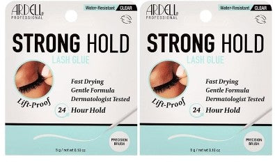 Ardell Strong Hold Lash Glue Clear 0.18 oz-2 pack