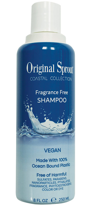 Original Sprout Coastal Collection Fragrance Free Shampoo, 8 oz,