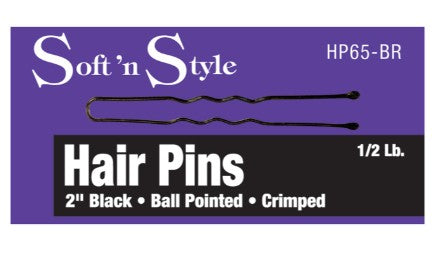 Hair Pins, Bronze, 1/2 lb. box - 2"