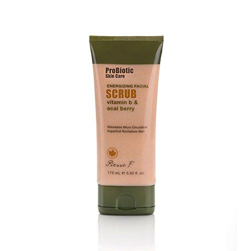 Pierre F ProBiotic Skin Care Energizing Facial Scrub Vitamin B & Acai Berry 175mL