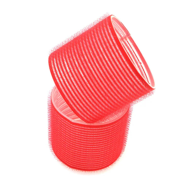 HairArt E-Z Rollers Jumbo Red 2pcs