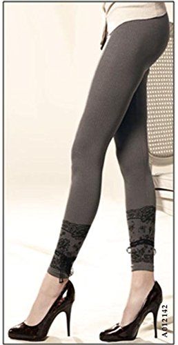 Philippe Matignon Vice Panta Grey Leggings (Size L)