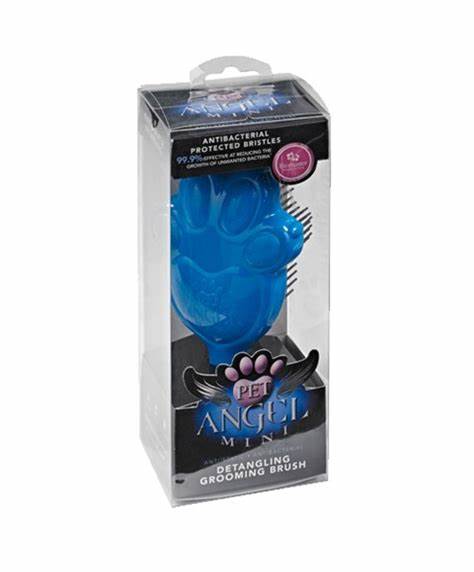 Pet Angel Mini Detangling Grooming Brush (Blue)