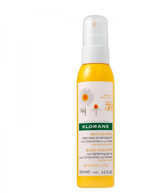 Klorane Blond Highlights Sun Lightening Spray with Chamomile 125ml