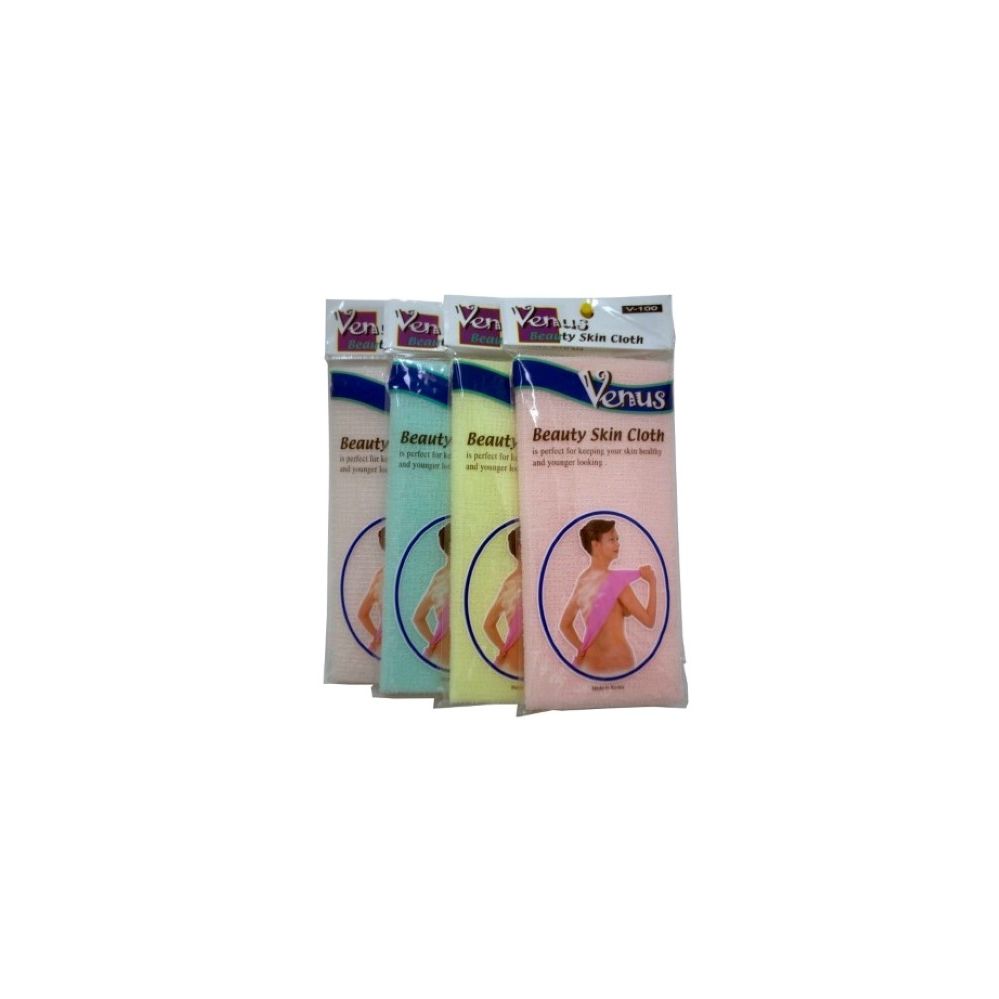 Venus Beauty Skin Cloth 4-Pack (Assorted Color)