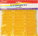 Annie Yellow Crimpers (Pack of 6)