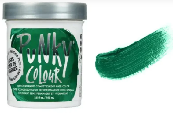 Jerome Russell Punky Hair Colour, Apple Green, 3.5 Oz- 2 pack