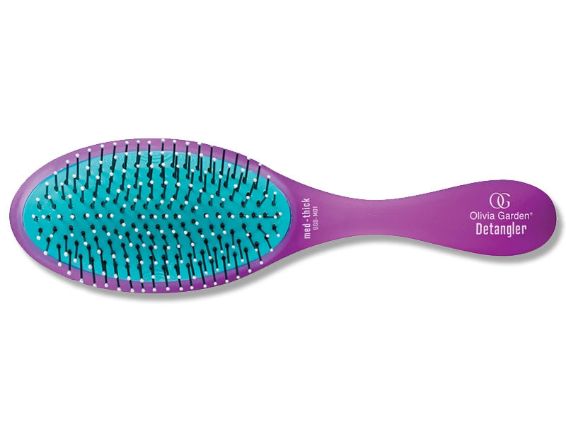Olivia Garden Medium to Thick Detangler - Purple