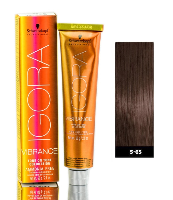 Schwarzkopf Igora Vibrance - 5-65 Light Brown Chocolate Gold