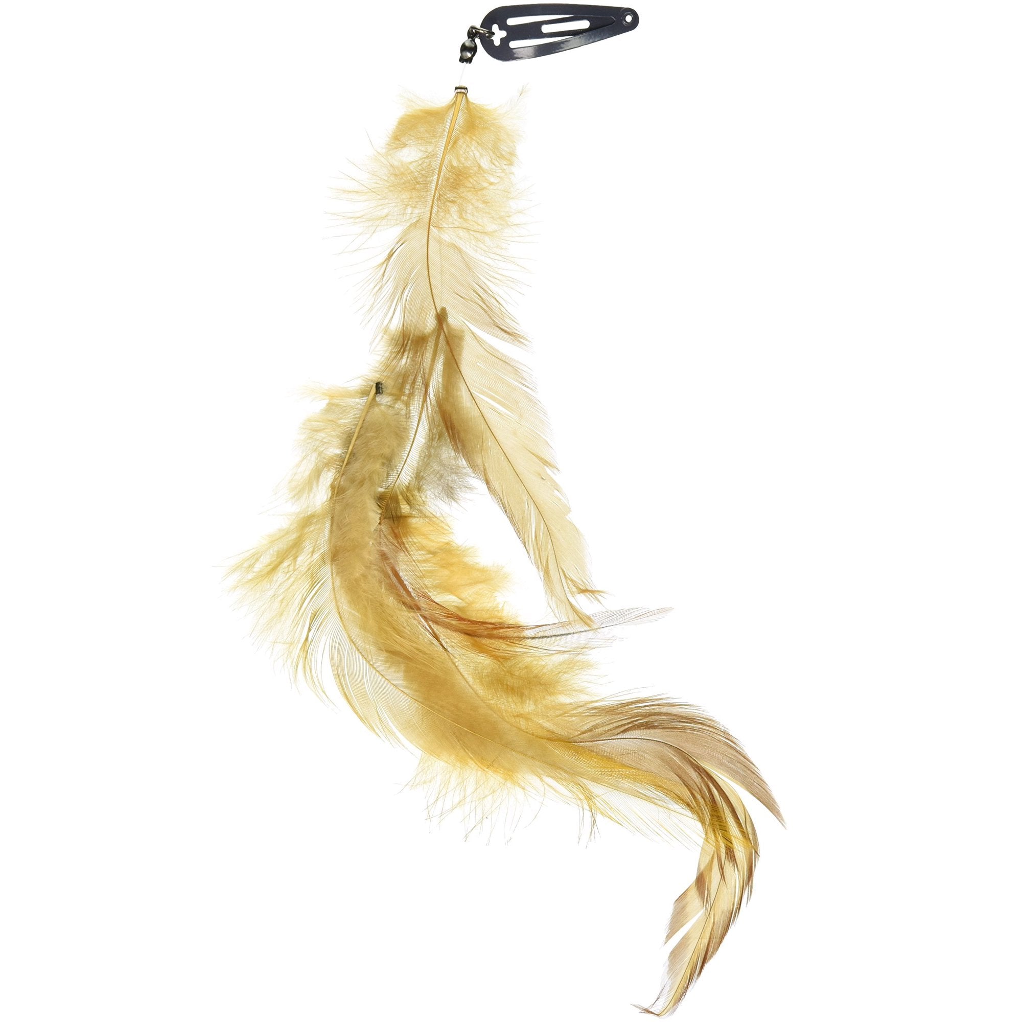 Mia Clip-n-Feathers Ginger Beige