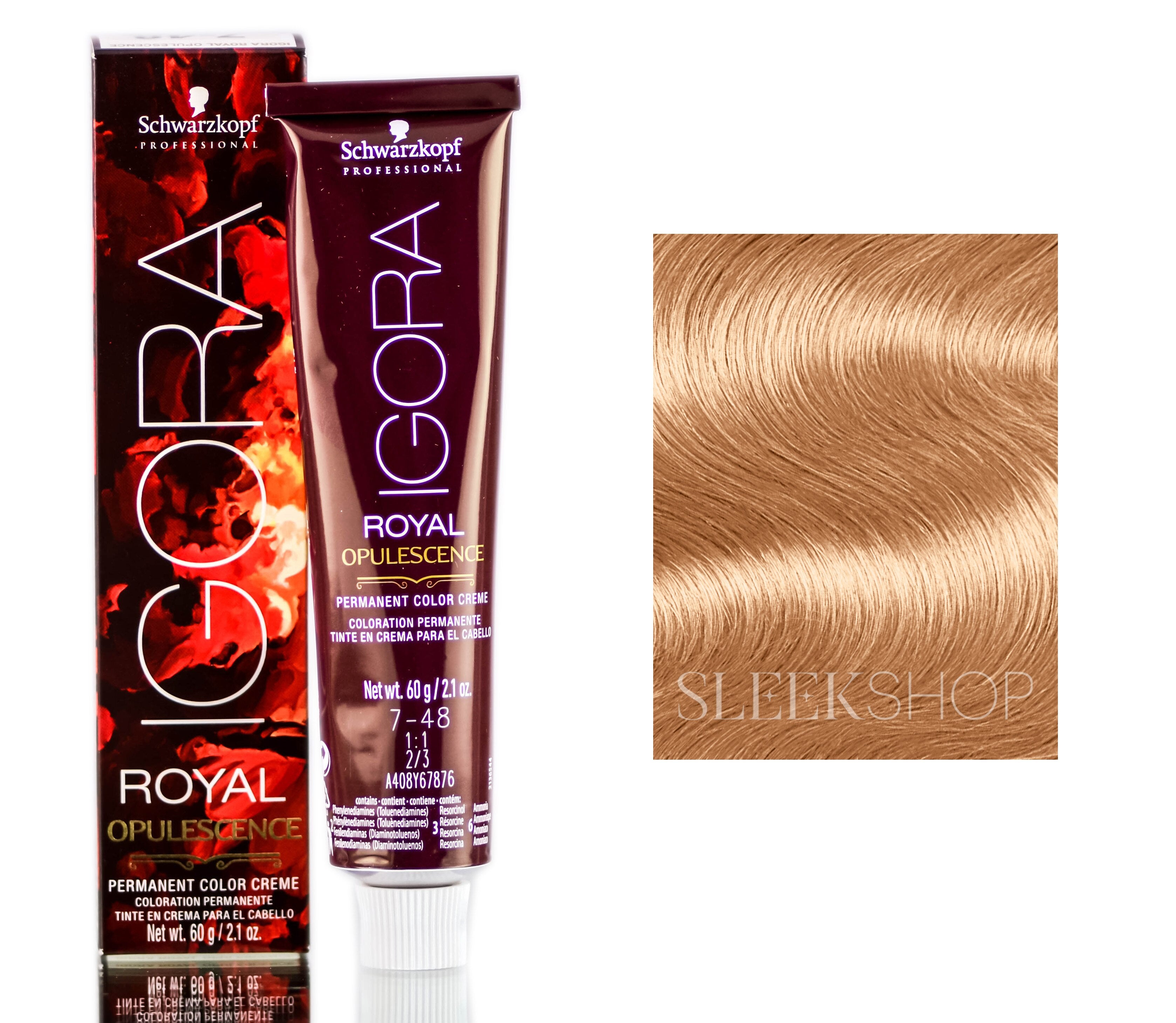 Schwarzkopf Igora Royal Opulescence Permanent Color Creme - 9-57 / Golden Dawn