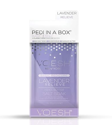 VOESH Pedi In A Box Basic 3 Step, Lavender