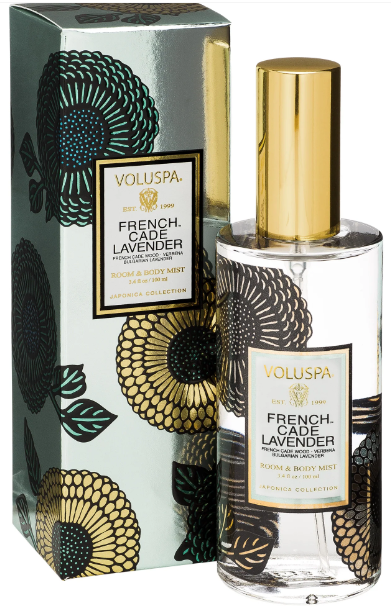 Voluspa French Cade Lavender Room & Body Mist 3.4 fl.oz