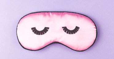 Spa Sister Signature Silk Sleep Mask (Purple)