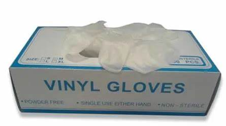 TS-2 Vinyl Gloves-Model 2420S (2-pack)