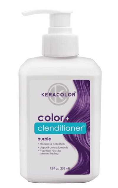 KERACOLOR color + clenditioner, PURPLE 12.0 oz