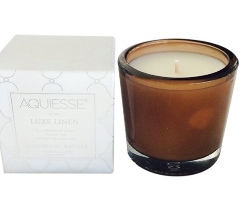 Aquiesse Luxe Linen Candle 2.3 oz