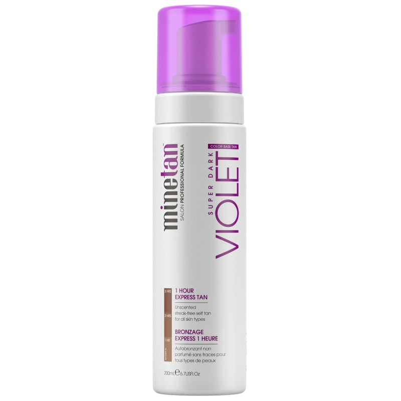 MineTan Violet Self Tanning Foam Super Dark 200mL