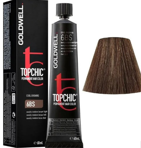 Goldwell Topchic Cool Browns-6BS Smoky Cout Brown Light