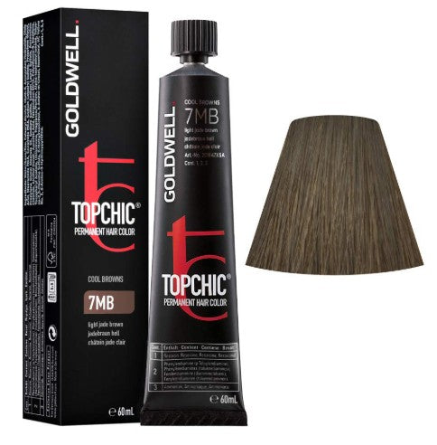 Goldwell Topchic Cool Browns- 7MB Light Jade Brown