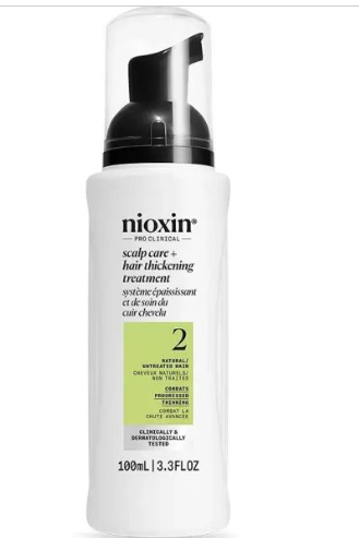 Nioxin Scalp Care + Hair Thickening Treatment System No.2 - 3.3 oz