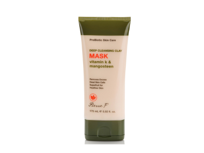 Pierre F ProBiotic Skin Care Cleansing Clay Mask Vitamin K & Mangosteen 175mL